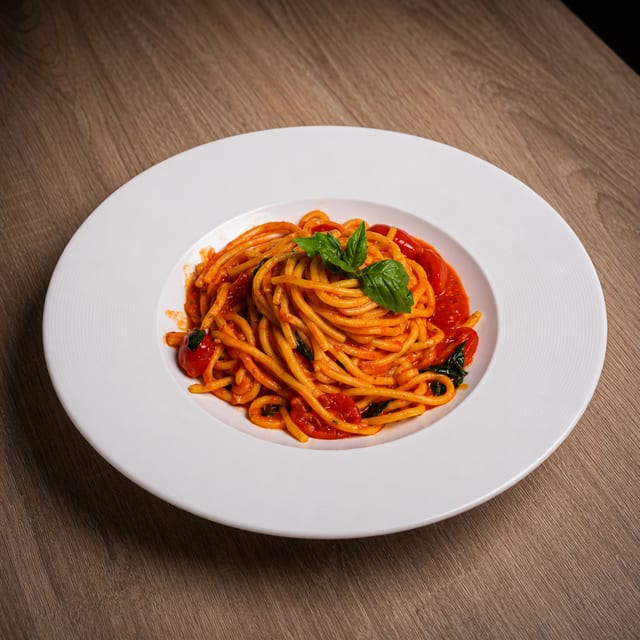 Spaghetti Pomodoro.
