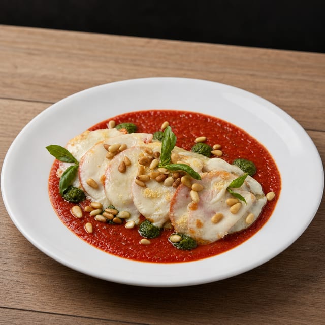 Eggplant Parmigiana.