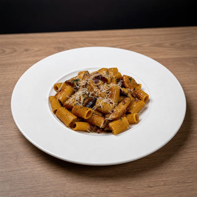 RIGATONI with Porcini.