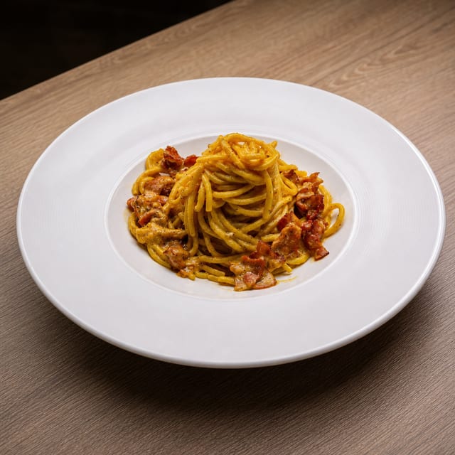 Spaghetti Carbonara.