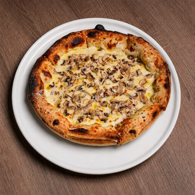 Truffle Mushrooms Pizza.