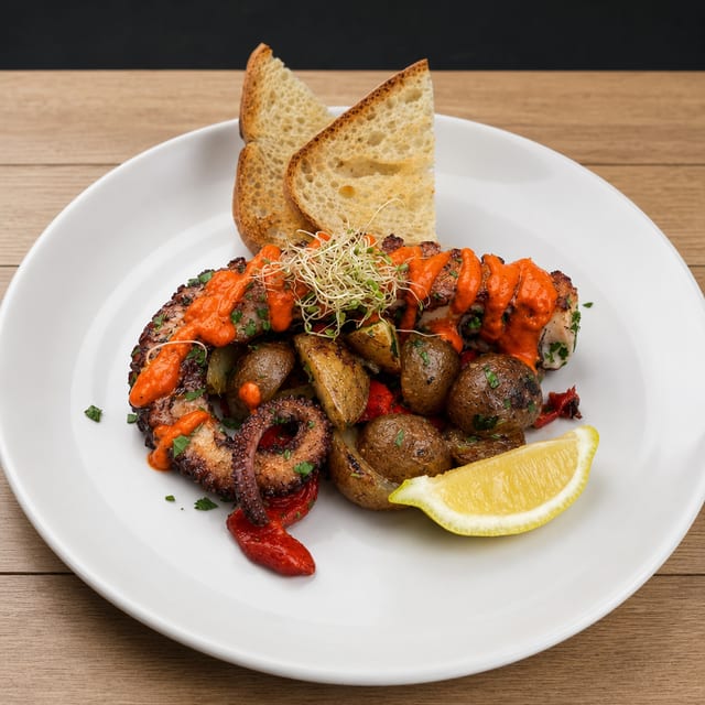Grilled Octopus.
