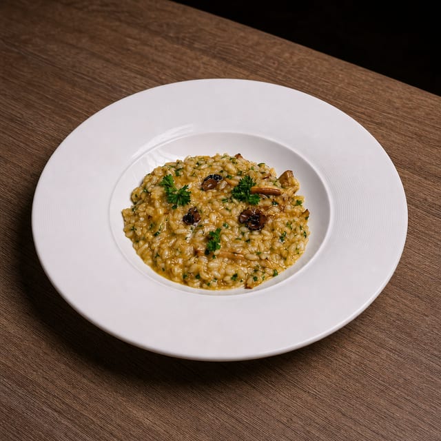 Risotto  with Porcini.