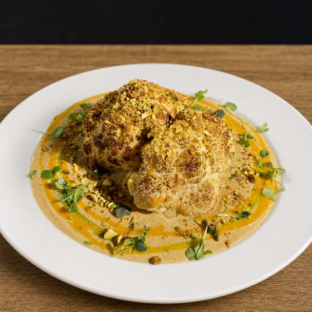 Roasted Cauliflower.