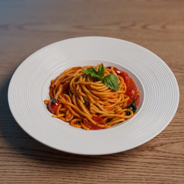 Spaghetti Pomodoro.