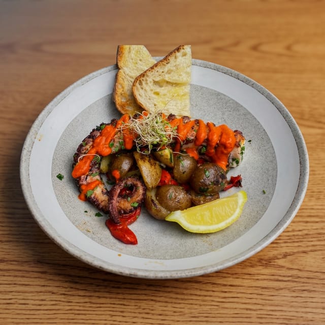 Grilled Octopus.