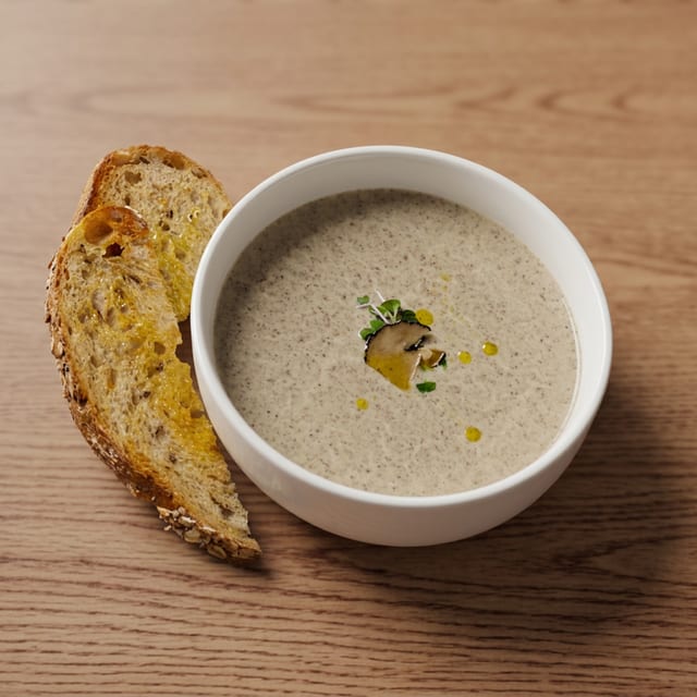 Mushroom Cream Soup.