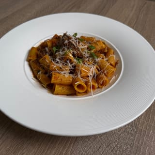 RIGATONI with Meat Ragu
